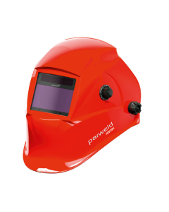 Parweld XR938H Red Large View Light Reactive Welding and Grinding Helmet