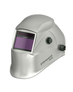 Parweld XR938H Silver Large View Light Reactive Welding and Grinding Helmet