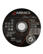 ABRACS Black Edition 115mm x 1mm Extra Thin Metal Cutting Disc (Pack of 10)