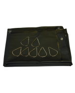 Cepro Dark Green Non-Transparent Welding Curtain
