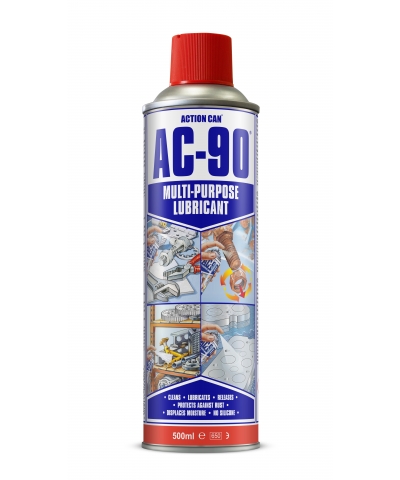 Action Can AC-90 Multi-Purpose Lubricant Spray 500ml