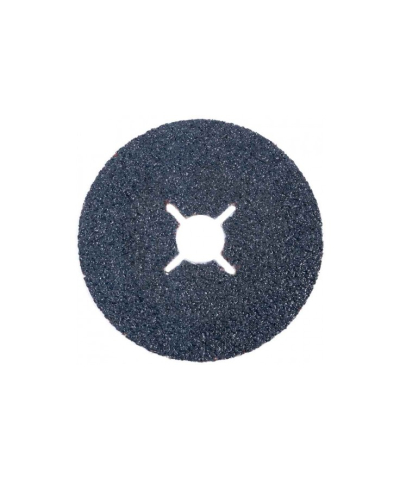 ABRACS 115mm x 22mm x 120grit Zirconium Fibre Sanding Disc pk of 25