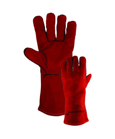 Parweld Red Welding Gauntlets P3820 