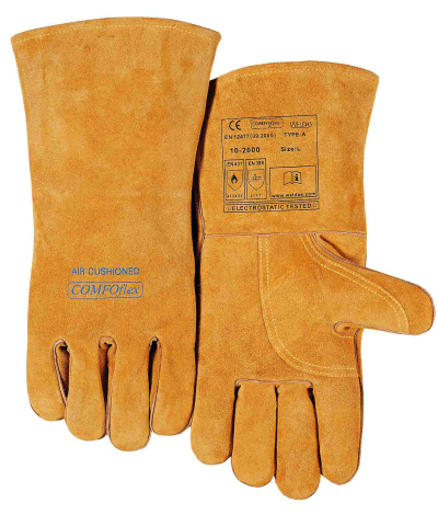 Weldas COMFOflex Bucktan Wide Body Welding Gauntlet (10-2000)