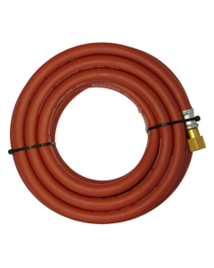 Parweld Red 6mm Acetylene Hose Fitted with 1/4″ Check Valve
