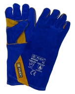 B-Flex Blue/Gold Welders Gauntlet 