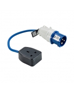 Defender 240VFLY lead 16amp plug to 13amp socket e85300