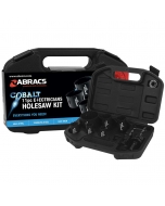 ABRACS 11 Piece Electricians Cobalt Holesaw Kit