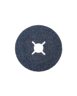 ABRACS 115mm x 22mm x 120grit Zirconium Fibre Sanding Disc pk of 25