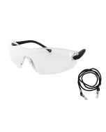 Parweld Nylon Black Frame Safety Spectacle P3410