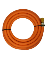 Parweld Orange 10mm Propane Hose Fitted with 3/8″ Check Valve