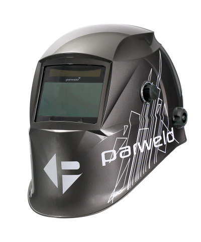 Parweld XR938H Graphite Large View Light Reactive Welding and Grinding Helmet