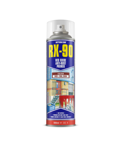 Action Can RX-90 Red Oxide Anti Rust Primer 500ml