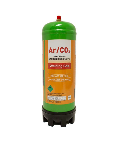 Argon/CO2 Disposable Gas Cylinder