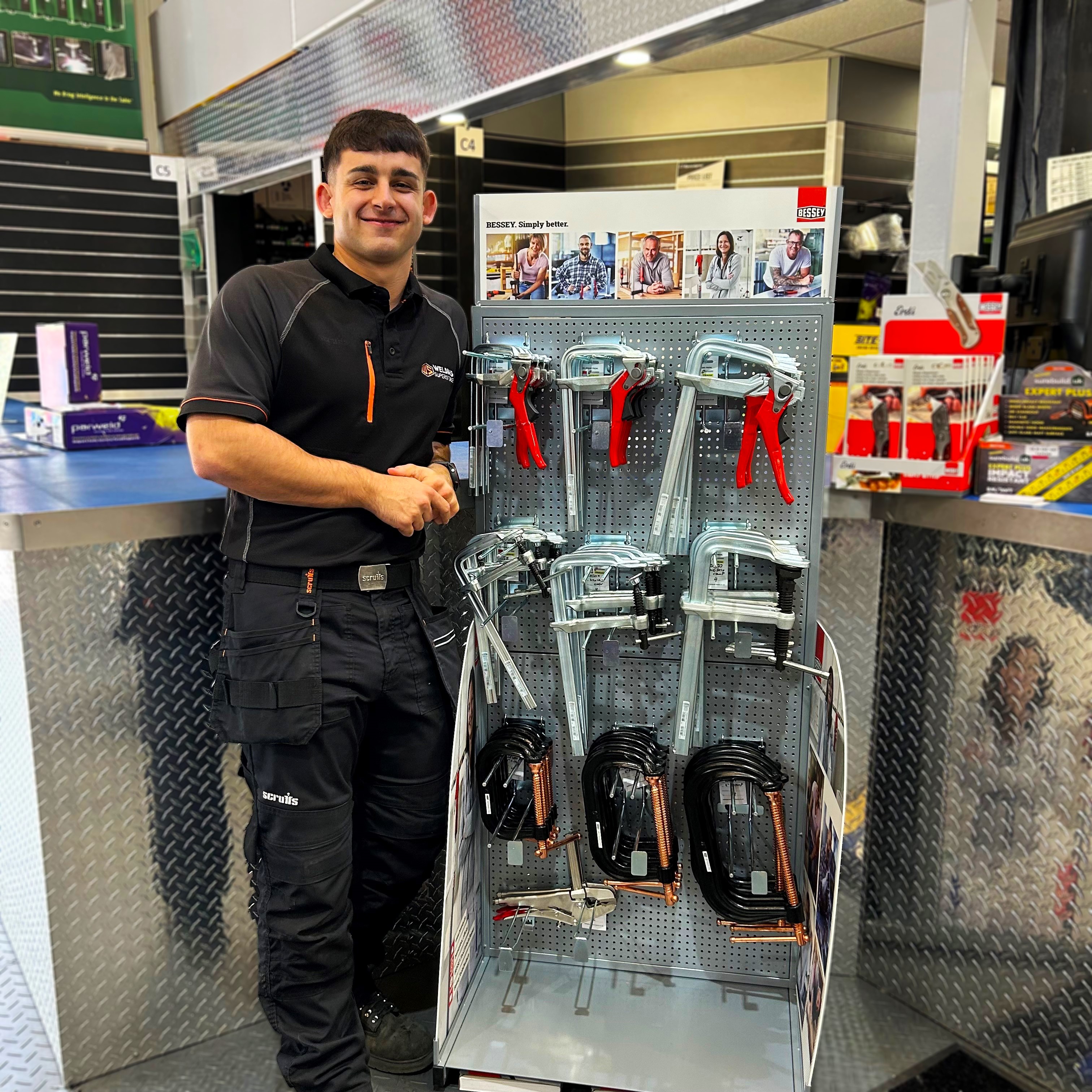 Bessey Clamps Now Available at Welding Superstore