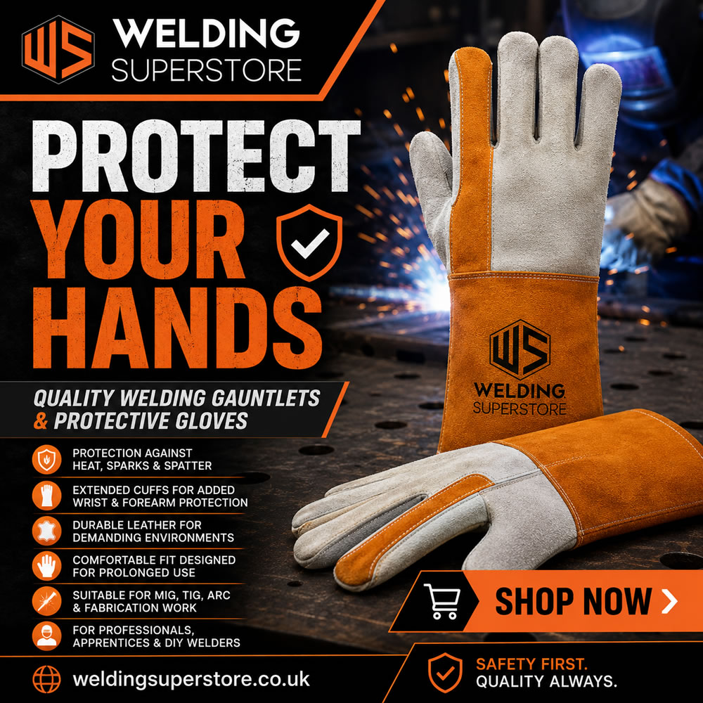 Protect Your Hands with Quality Welding Gauntlets & Protective Gloves