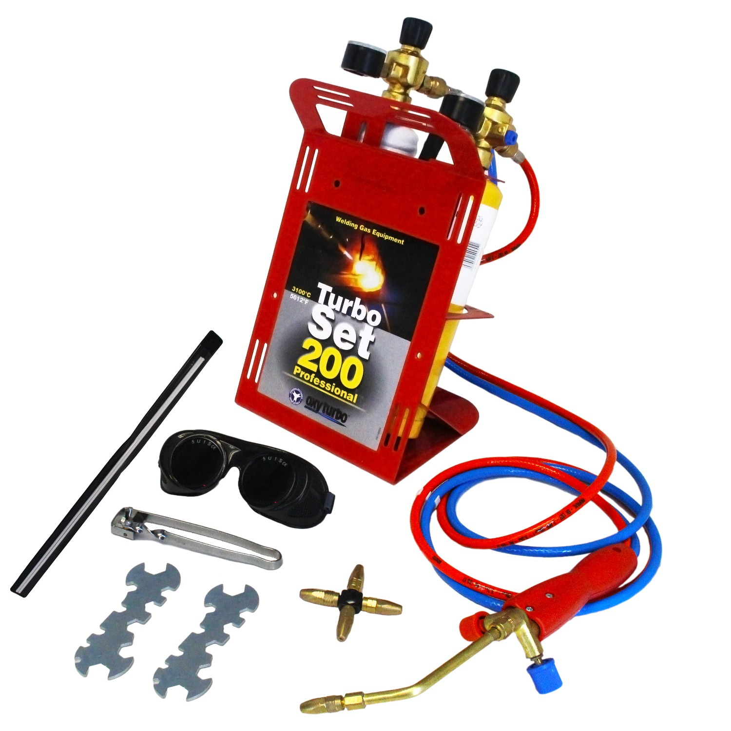 Oxyturbo Turbo Set 200 Portable Welding & Brazing Kit