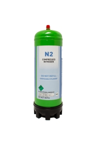 Nitrogen (N2) disposable gas cylinder