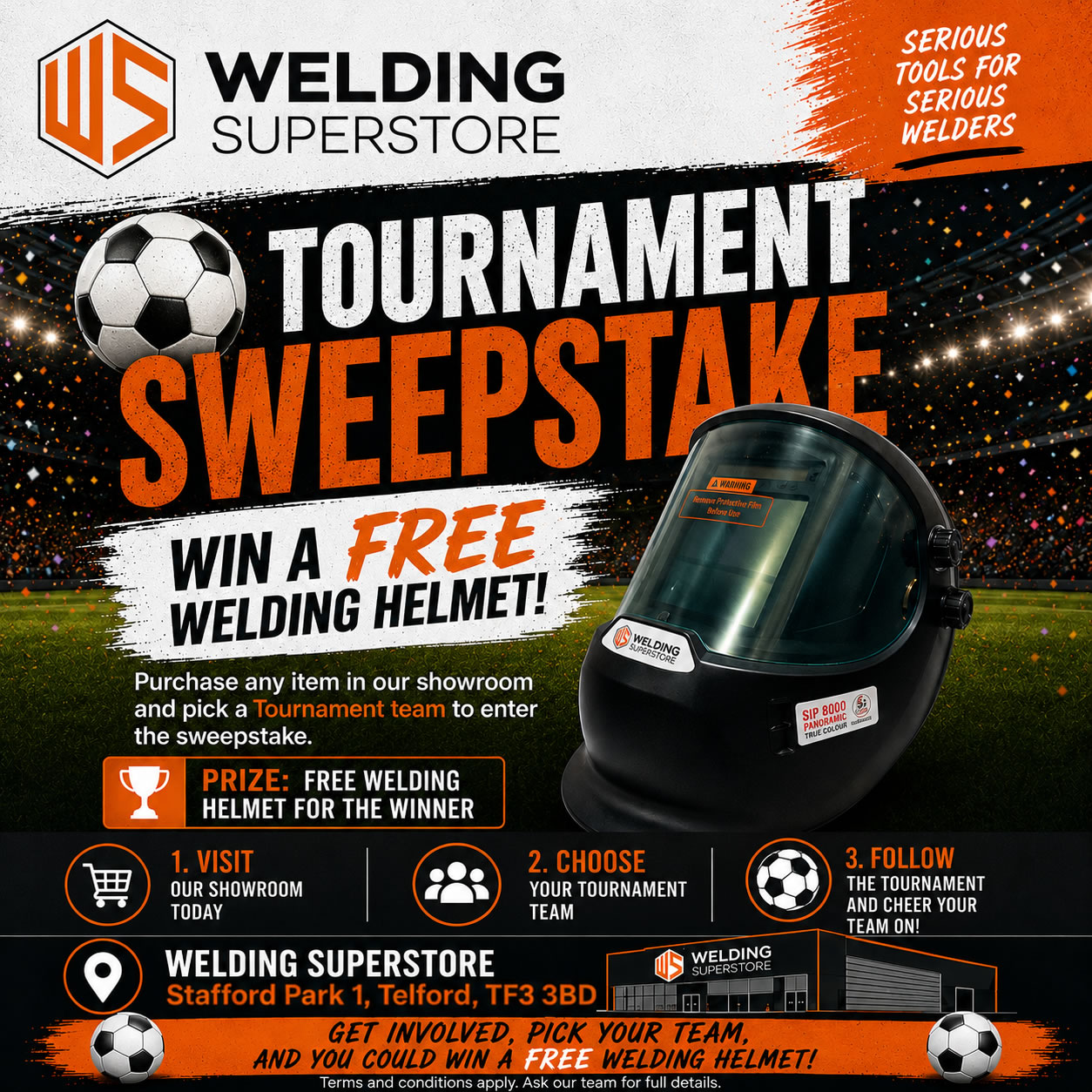 Our Tournament Sweepstake Is Here With A Great Prize