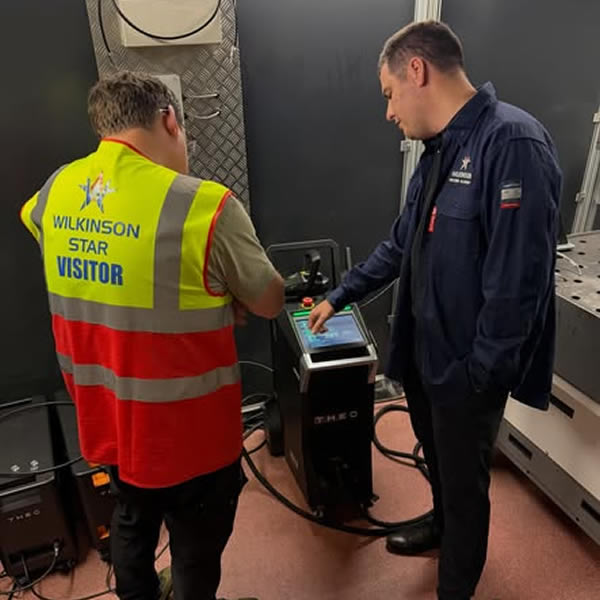 Laser Cleaning Machine Demonstrations At Our Location In Telford