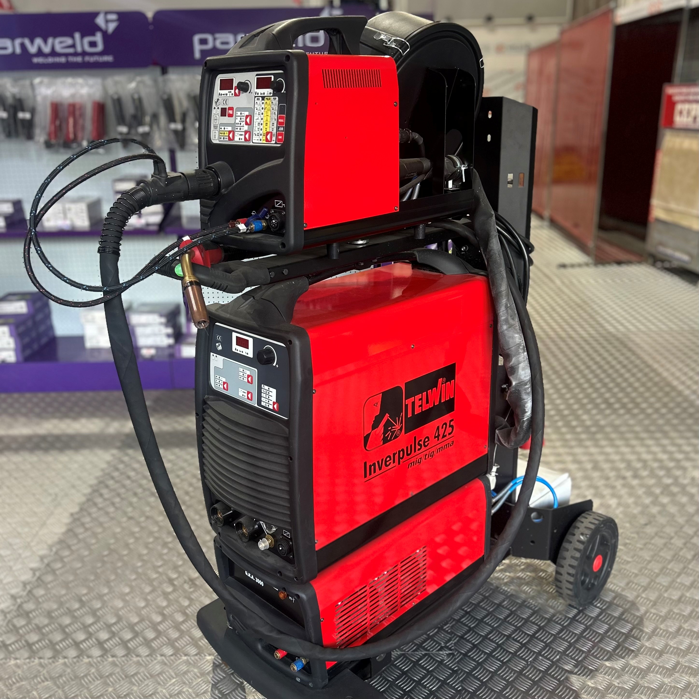 Ex-Demo Telwin Inverpulse 425 MIG Aqua Package Ex-Demo Telwin Inverpulse 425 MIG Aqua Package