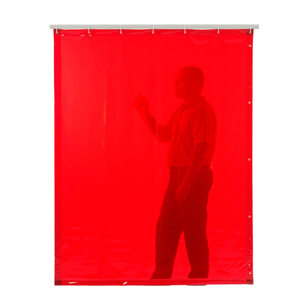 Orange Transparent Welding Curtains